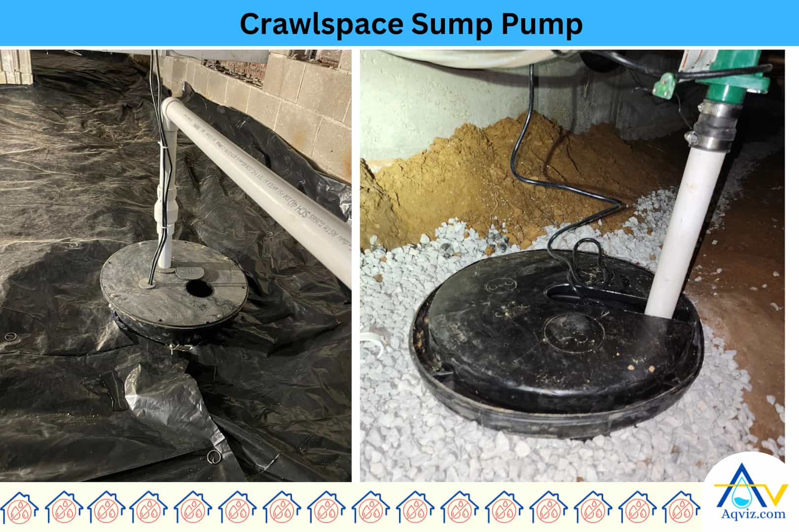 crawlspace-sump-pump-installing