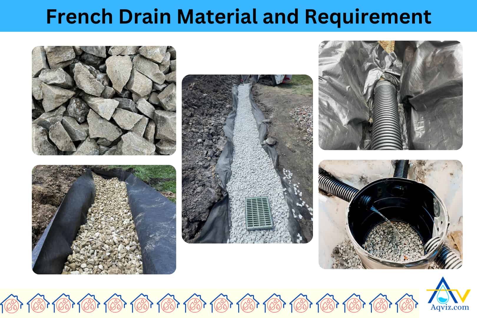 french-drain-material-requirement