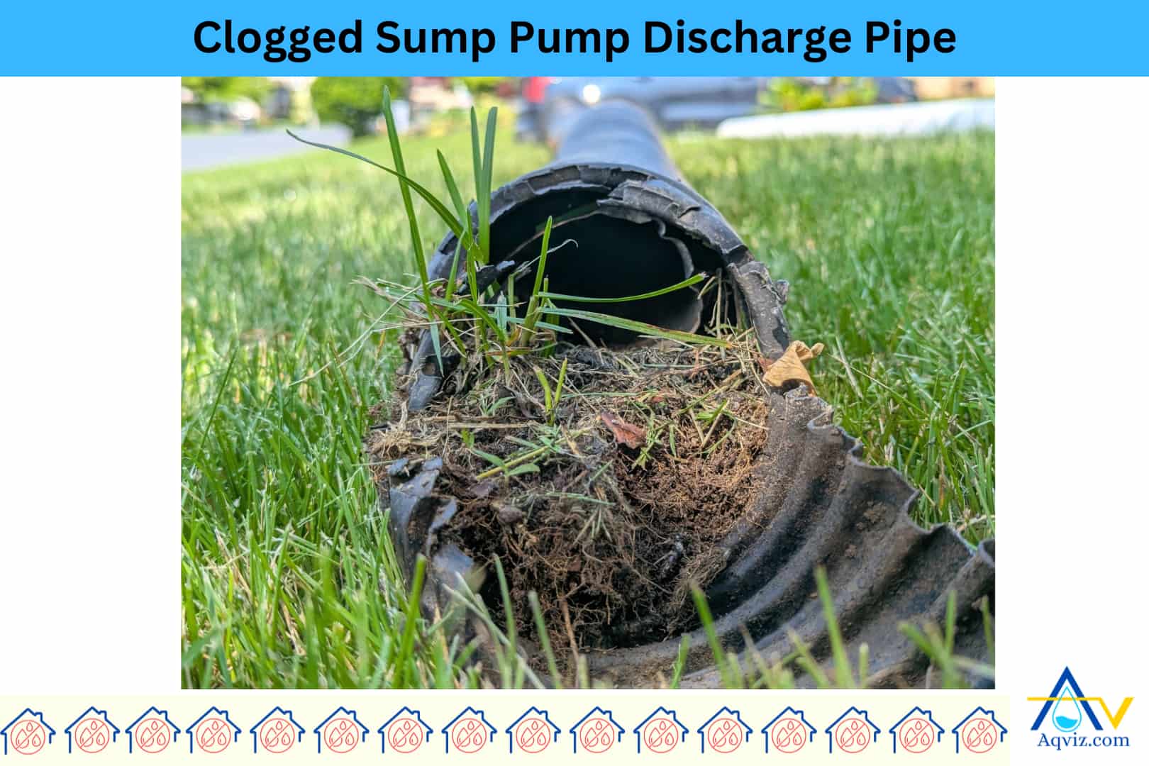 sump-pump-clogged-pipe