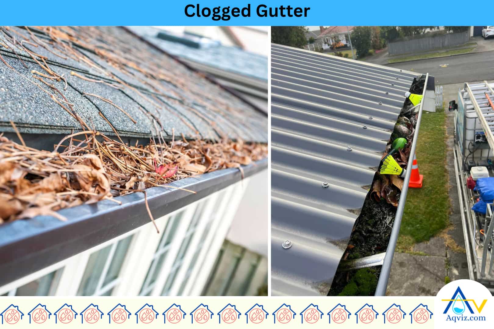 clogged-gutter