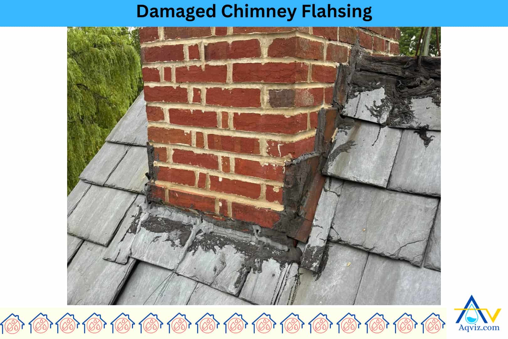 damaged-chimney-flashing
