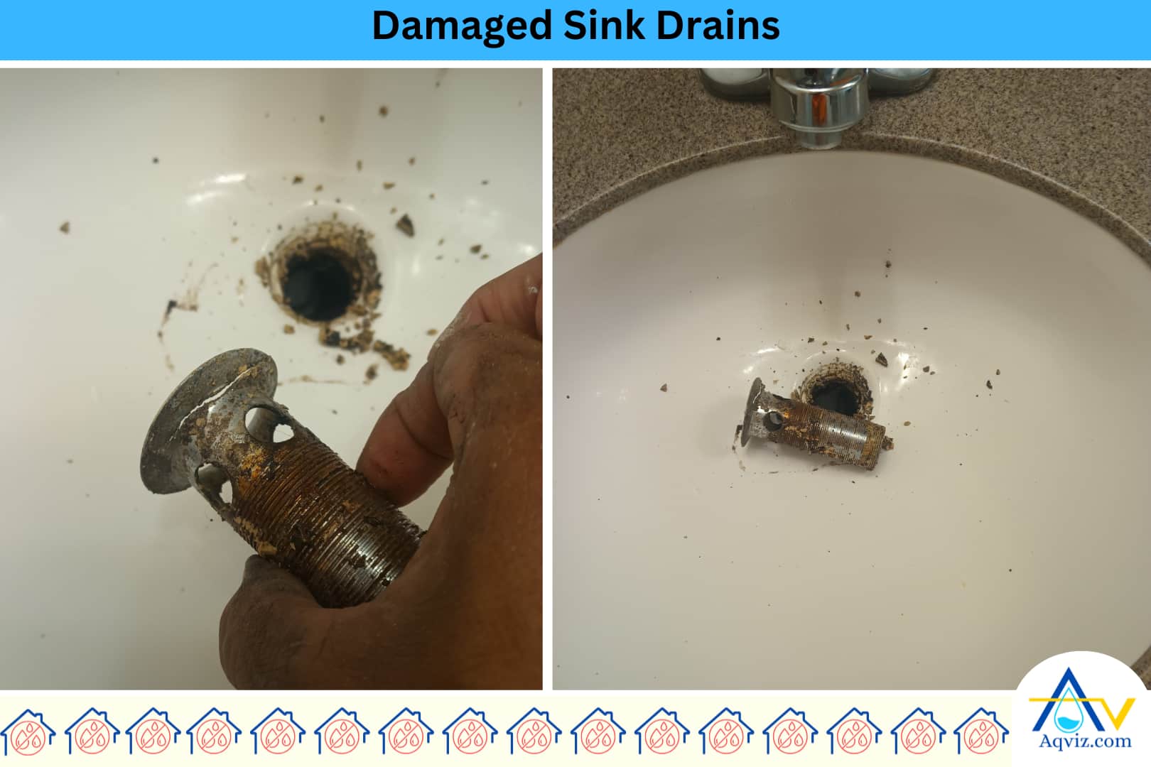 damaged-sink-drains